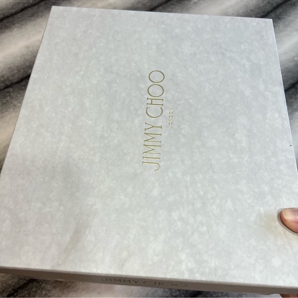 Jimmy Choo Pattie 130 Multi Hologram Leather Platform Heels - Picture 10 of 10